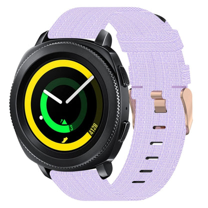 Bracelet de montre tissé en nylon de 20 mm, For Samsung Galaxy Watch Active 40mm, For Samsung Galaxy Watch 42mm, For Samsung Gear Sport, For Samsung Gear S2 Classic