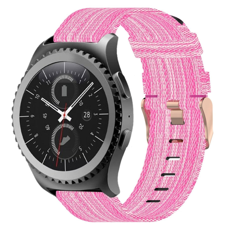 Bracelet de montre tissé en nylon de 20 mm, For Samsung Galaxy Watch Active 40mm, For Samsung Galaxy Watch 42mm, For Samsung Gear Sport, For Samsung Gear S2 Classic