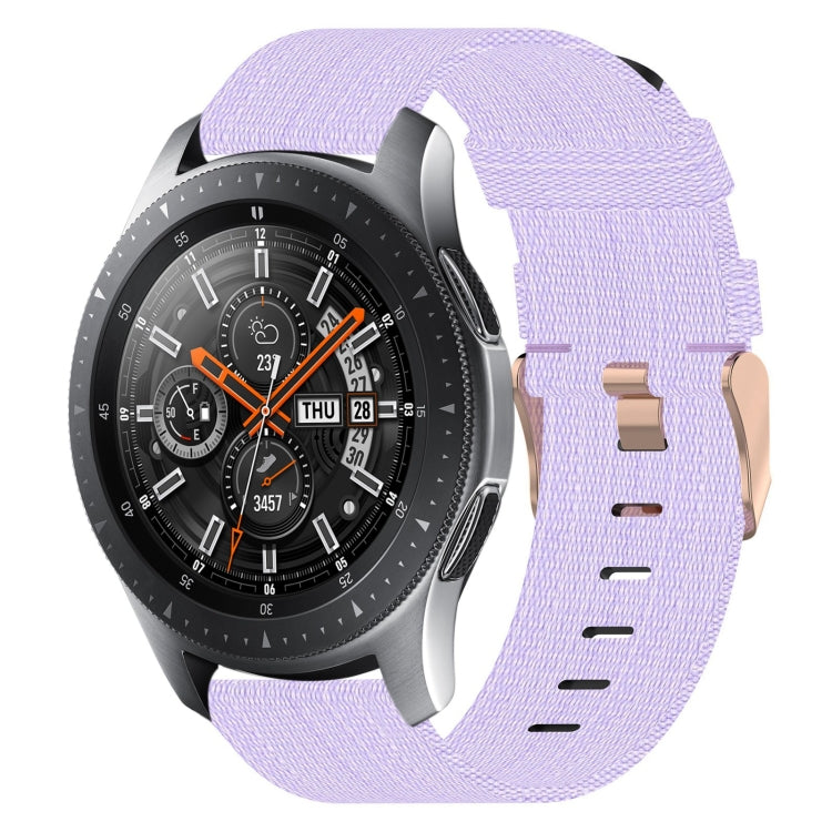 Bracelet de montre tissé en nylon de 22 mm, For Samsung Galaxy Watch3 45mm, For Samsung Galaxy Watch 46mm, For Samsung Gear S3 Classic, For Samsung Gear S3 Frontier