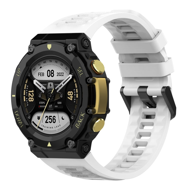 Bracelet de montre de loisirs en silicone, For Amazfit T-Rex 2