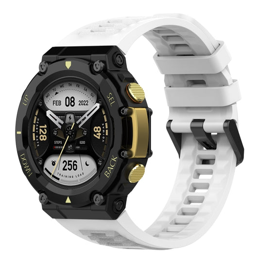 Bracelet de montre de loisirs en silicone, For Amazfit T-Rex 2