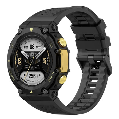 Bracelet de montre de loisirs en silicone, For Amazfit T-Rex 2