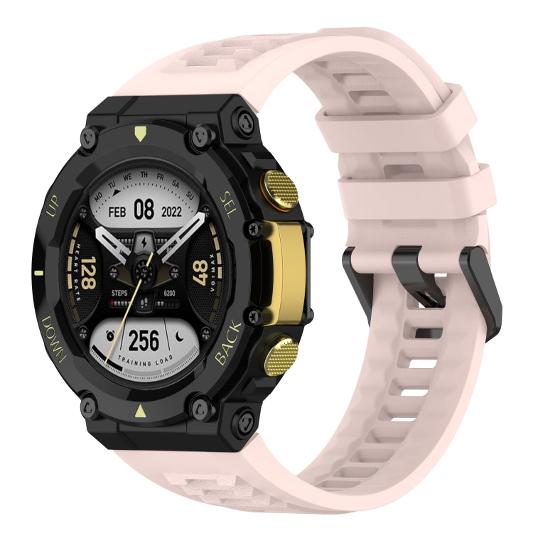 Bracelet de montre de loisirs en silicone, For Amazfit T-Rex 2