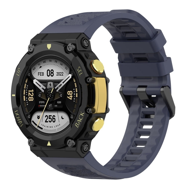 Bracelet de montre de loisirs en silicone, For Amazfit T-Rex 2
