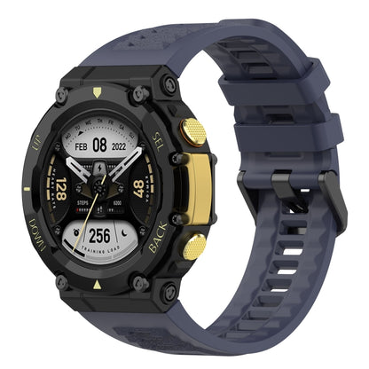 Bracelet de montre de loisirs en silicone, For Amazfit T-Rex 2