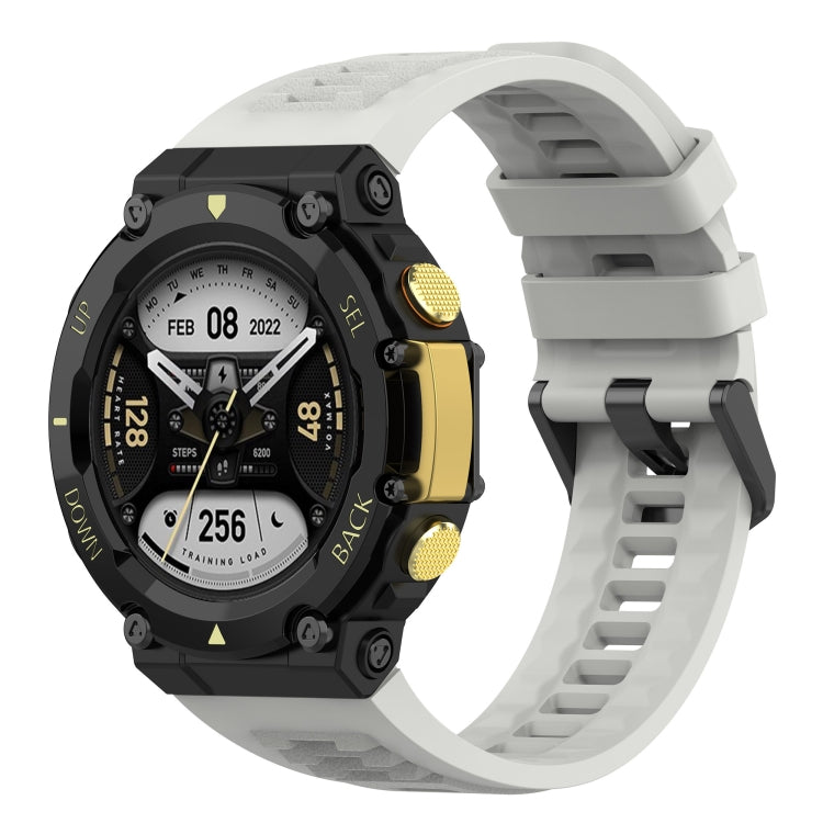 Bracelet de montre de loisirs en silicone, For Amazfit T-Rex 2