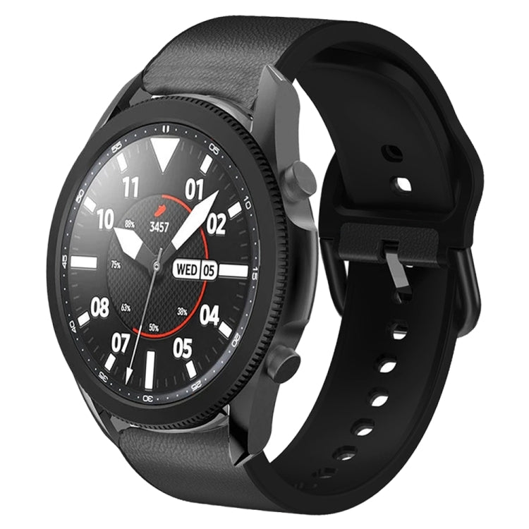 Bracelet de montre en cuir adhésif en silicone 20 mm, For Samsung Galaxy Watch 5 40mm, For Samsung Galaxy Watch 5 44mm, For Samsung Galaxy Watch 5 Pro 45mm, For Samsung Galaxy Watch 4 40mm, For Samsung Galaxy Watch 4 44mm                               ...