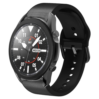 Bracelet de montre en cuir adhésif en silicone 20 mm, For Samsung Galaxy Watch 5 40mm, For Samsung Galaxy Watch 5 44mm, For Samsung Galaxy Watch 5 Pro 45mm, For Samsung Galaxy Watch 4 40mm, For Samsung Galaxy Watch 4 44mm                               ...
