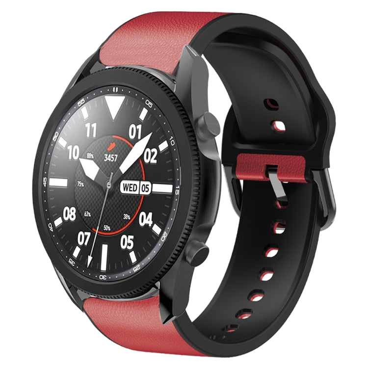 Bracelet de montre en cuir adhésif en silicone 20 mm, For Samsung Galaxy Watch 5 40mm, For Samsung Galaxy Watch 5 44mm, For Samsung Galaxy Watch 5 Pro 45mm, For Samsung Galaxy Watch 4 40mm, For Samsung Galaxy Watch 4 44mm                               ...