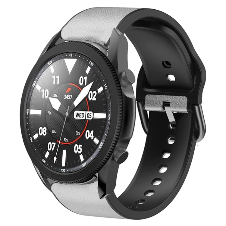 Bracelet de montre en cuir adhésif en silicone 20 mm, For Samsung Galaxy Watch 5 40mm, For Samsung Galaxy Watch 5 44mm, For Samsung Galaxy Watch 5 Pro 45mm, For Samsung Galaxy Watch 4 40mm, For Samsung Galaxy Watch 4 44mm                               ...