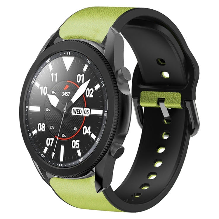Bracelet de montre en cuir adhésif en silicone 20 mm, For Samsung Galaxy Watch 5 40mm, For Samsung Galaxy Watch 5 44mm, For Samsung Galaxy Watch 5 Pro 45mm, For Samsung Galaxy Watch 4 40mm, For Samsung Galaxy Watch 4 44mm                               ...