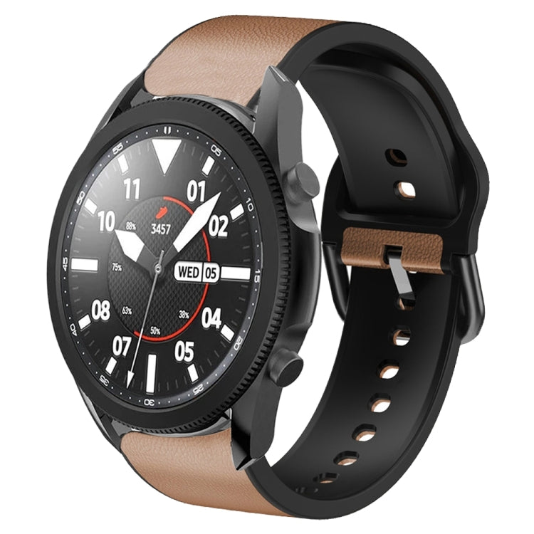 Bracelet de montre en cuir adhésif en silicone 20 mm, For Samsung Galaxy Watch 5 40mm, For Samsung Galaxy Watch 5 44mm, For Samsung Galaxy Watch 5 Pro 45mm, For Samsung Galaxy Watch 4 40mm, For Samsung Galaxy Watch 4 44mm                               ...