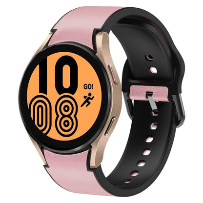 Bracelet de montre en cuir adhésif en silicone 20 mm, For Samsung Galaxy Watch 5 40mm, For Samsung Galaxy Watch 5 44mm, For Samsung Galaxy Watch 5 Pro 45mm, For Samsung Galaxy Watch 4 40mm, For Samsung Galaxy Watch 4 44mm                               ...