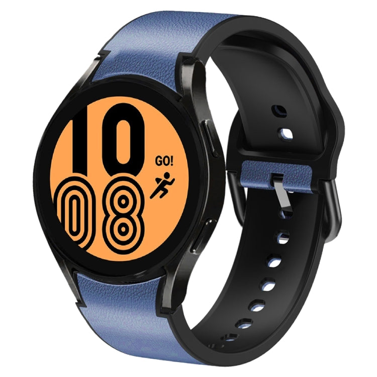 Bracelet de montre en cuir adhésif en silicone 20 mm, For Samsung Galaxy Watch 5 40mm, For Samsung Galaxy Watch 5 44mm, For Samsung Galaxy Watch 5 Pro 45mm, For Samsung Galaxy Watch 4 40mm, For Samsung Galaxy Watch 4 44mm                               ...