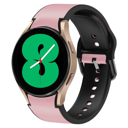 Bracelet de montre en cuir adhésif en silicone 20 mm, For Samsung Galaxy Watch 5 40mm, For Samsung Galaxy Watch 5 44mm, For Samsung Galaxy Watch 5 Pro 45mm, For Samsung Galaxy Watch 4 40mm, For Samsung Galaxy Watch 4 44mm                               ...