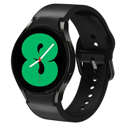 Bracelet de montre en cuir adhésif en silicone 20 mm, For Samsung Galaxy Watch 5 40mm, For Samsung Galaxy Watch 5 44mm, For Samsung Galaxy Watch 5 Pro 45mm, For Samsung Galaxy Watch 4 40mm, For Samsung Galaxy Watch 4 44mm                               ...
