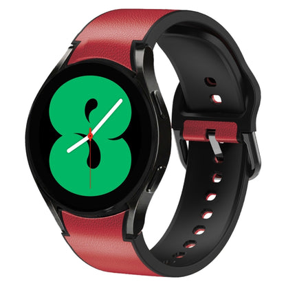 Bracelet de montre en cuir adhésif en silicone 20 mm, For Samsung Galaxy Watch 5 40mm, For Samsung Galaxy Watch 5 44mm, For Samsung Galaxy Watch 5 Pro 45mm, For Samsung Galaxy Watch 4 40mm, For Samsung Galaxy Watch 4 44mm                               ...
