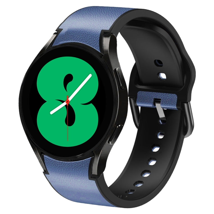 Bracelet de montre en cuir adhésif en silicone 20 mm, For Samsung Galaxy Watch 5 40mm, For Samsung Galaxy Watch 5 44mm, For Samsung Galaxy Watch 5 Pro 45mm, For Samsung Galaxy Watch 4 40mm, For Samsung Galaxy Watch 4 44mm                               ...