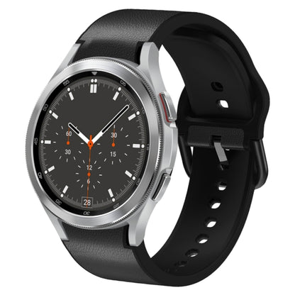 Bracelet de montre en cuir adhésif en silicone 20 mm, For Samsung Galaxy Watch 5 40mm, For Samsung Galaxy Watch 5 44mm, For Samsung Galaxy Watch 5 Pro 45mm, For Samsung Galaxy Watch 4 40mm, For Samsung Galaxy Watch 4 44mm                               ...