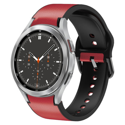 Bracelet de montre en cuir adhésif en silicone 20 mm, For Samsung Galaxy Watch 5 40mm, For Samsung Galaxy Watch 5 44mm, For Samsung Galaxy Watch 5 Pro 45mm, For Samsung Galaxy Watch 4 40mm, For Samsung Galaxy Watch 4 44mm                               ...