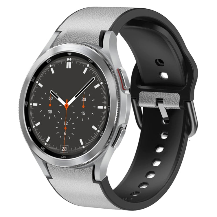 Bracelet de montre en cuir adhésif en silicone 20 mm, For Samsung Galaxy Watch 5 40mm, For Samsung Galaxy Watch 5 44mm, For Samsung Galaxy Watch 5 Pro 45mm, For Samsung Galaxy Watch 4 40mm, For Samsung Galaxy Watch 4 44mm                               ...