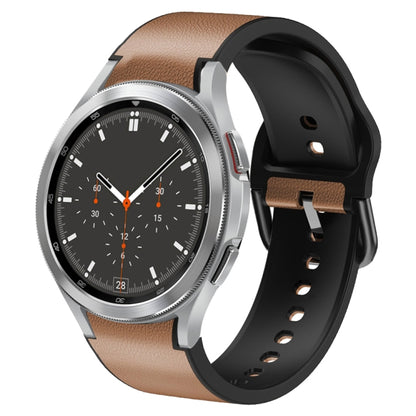 Bracelet de montre en cuir adhésif en silicone 20 mm, For Samsung Galaxy Watch 5 40mm, For Samsung Galaxy Watch 5 44mm, For Samsung Galaxy Watch 5 Pro 45mm, For Samsung Galaxy Watch 4 40mm, For Samsung Galaxy Watch 4 44mm                               ...