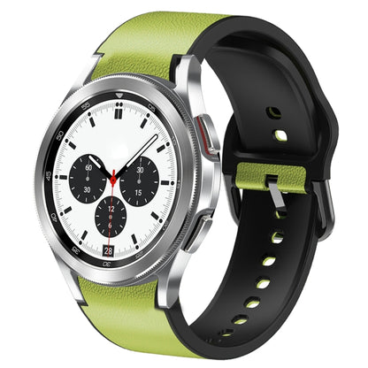 Bracelet de montre en cuir adhésif en silicone 20 mm, For Samsung Galaxy Watch 4 Classic 42mm, For Samsung Galaxy Watch Active 2