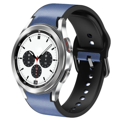 Bracelet de montre en cuir adhésif en silicone 20 mm, For Samsung Galaxy Watch 4 Classic 42mm, For Samsung Galaxy Watch Active 2