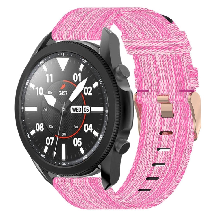 Bracelet de montre tissé en nylon de 20 mm, For Samsung Galaxy Watch5 40mm, For Samsung Galaxy Watch5 44mm, For Samsung Galaxy Watch5 Pro 45mm, For Samsung Galaxy Watch4 40mm, For Samsung Galaxy Watch4 44mm, For Samsung Galaxy Watch4 Classic 46mm      ...