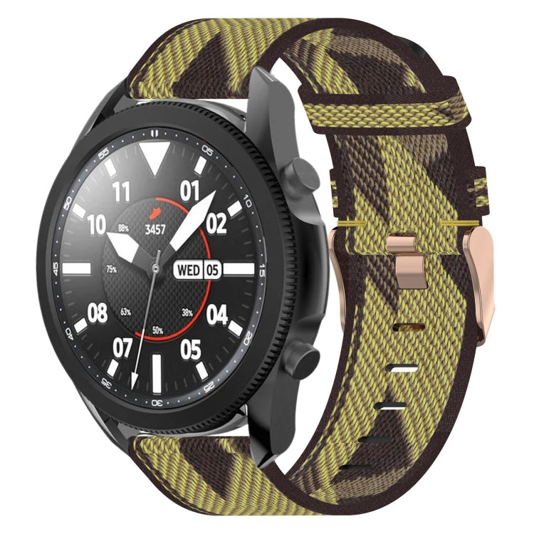Bracelet de montre tissé en nylon de 20 mm, For Samsung Galaxy Watch5 40mm, For Samsung Galaxy Watch5 44mm, For Samsung Galaxy Watch5 Pro 45mm, For Samsung Galaxy Watch4 40mm, For Samsung Galaxy Watch4 44mm, For Samsung Galaxy Watch4 Classic 46mm      ...