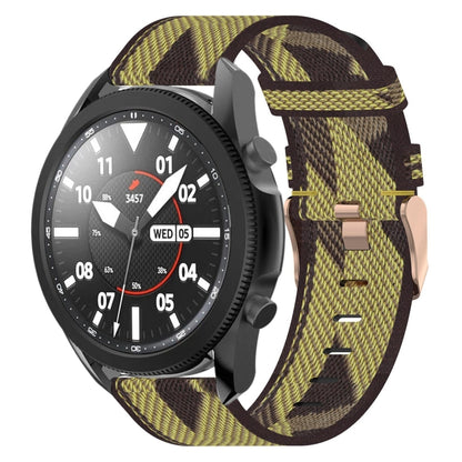 Bracelet de montre tissé en nylon de 20 mm, For Samsung Galaxy Watch5 40mm, For Samsung Galaxy Watch5 44mm, For Samsung Galaxy Watch5 Pro 45mm, For Samsung Galaxy Watch4 40mm, For Samsung Galaxy Watch4 44mm, For Samsung Galaxy Watch4 Classic 46mm      ...