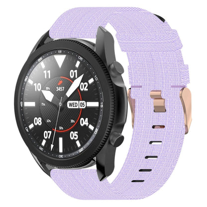 Bracelet de montre tissé en nylon de 20 mm, For Samsung Galaxy Watch5 40mm, For Samsung Galaxy Watch5 44mm, For Samsung Galaxy Watch5 Pro 45mm, For Samsung Galaxy Watch4 40mm, For Samsung Galaxy Watch4 44mm, For Samsung Galaxy Watch4 Classic 46mm      ...