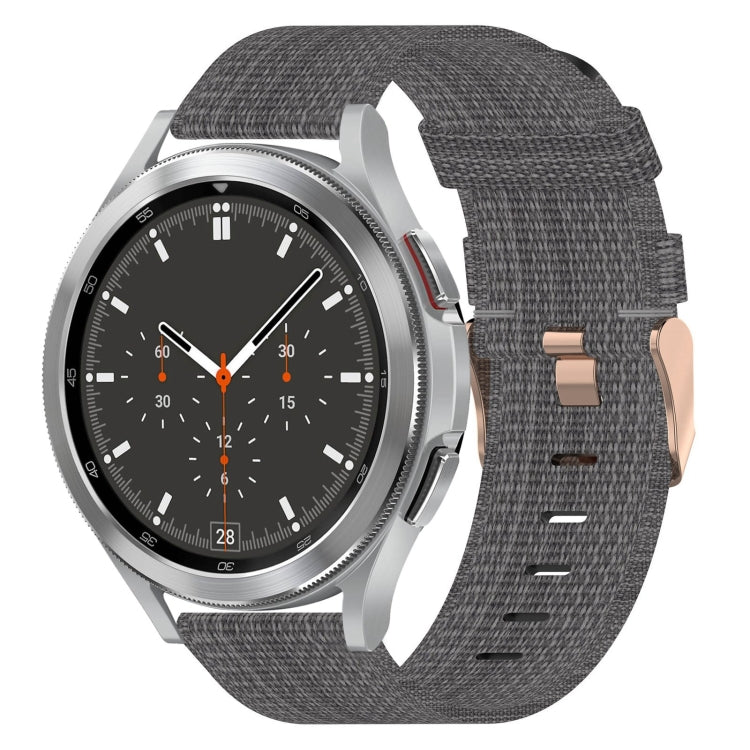 Bracelet de montre tissé en nylon de 20 mm, For Samsung Galaxy Watch5 40mm, For Samsung Galaxy Watch5 44mm, For Samsung Galaxy Watch5 Pro 45mm, For Samsung Galaxy Watch4 40mm, For Samsung Galaxy Watch4 44mm, For Samsung Galaxy Watch4 Classic 46mm      ...