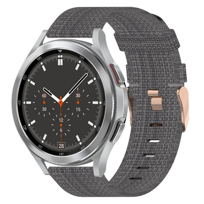 Bracelet de montre tissé en nylon de 20 mm, For Samsung Galaxy Watch5 40mm, For Samsung Galaxy Watch5 44mm, For Samsung Galaxy Watch5 Pro 45mm, For Samsung Galaxy Watch4 40mm, For Samsung Galaxy Watch4 44mm, For Samsung Galaxy Watch4 Classic 46mm      ...