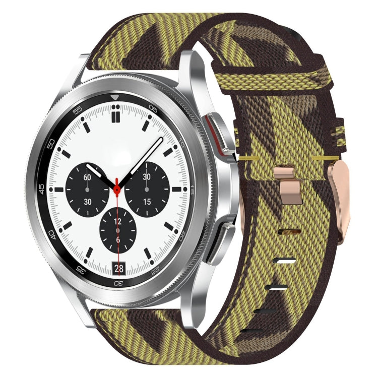 Bracelet de montre tissé en nylon de 20 mm, For Samsung Galaxy Watch5 40mm, For Samsung Galaxy Watch5 44mm, For Samsung Galaxy Watch5 Pro 45mm, For Samsung Galaxy Watch4 40mm, For Samsung Galaxy Watch4 44mm, For Samsung Galaxy Watch4 Classic 46mm      ...
