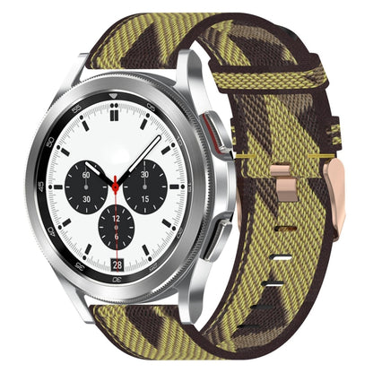 Bracelet de montre tissé en nylon de 20 mm, For Samsung Galaxy Watch5 40mm, For Samsung Galaxy Watch5 44mm, For Samsung Galaxy Watch5 Pro 45mm, For Samsung Galaxy Watch4 40mm, For Samsung Galaxy Watch4 44mm, For Samsung Galaxy Watch4 Classic 46mm      ...
