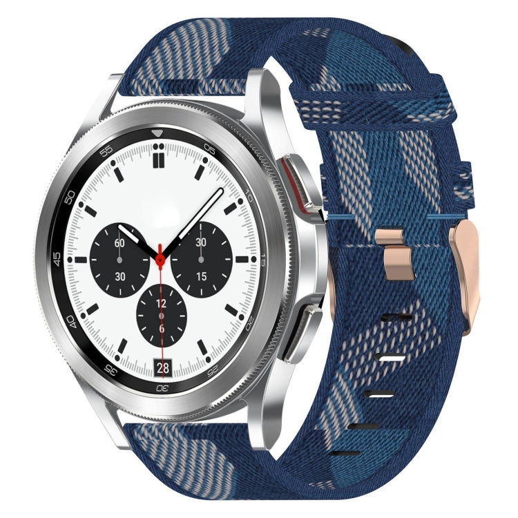 Bracelet de montre tissé en nylon de 20 mm, For Samsung Galaxy Watch5 40mm, For Samsung Galaxy Watch5 44mm, For Samsung Galaxy Watch5 Pro 45mm, For Samsung Galaxy Watch4 40mm, For Samsung Galaxy Watch4 44mm, For Samsung Galaxy Watch4 Classic 46mm      ...