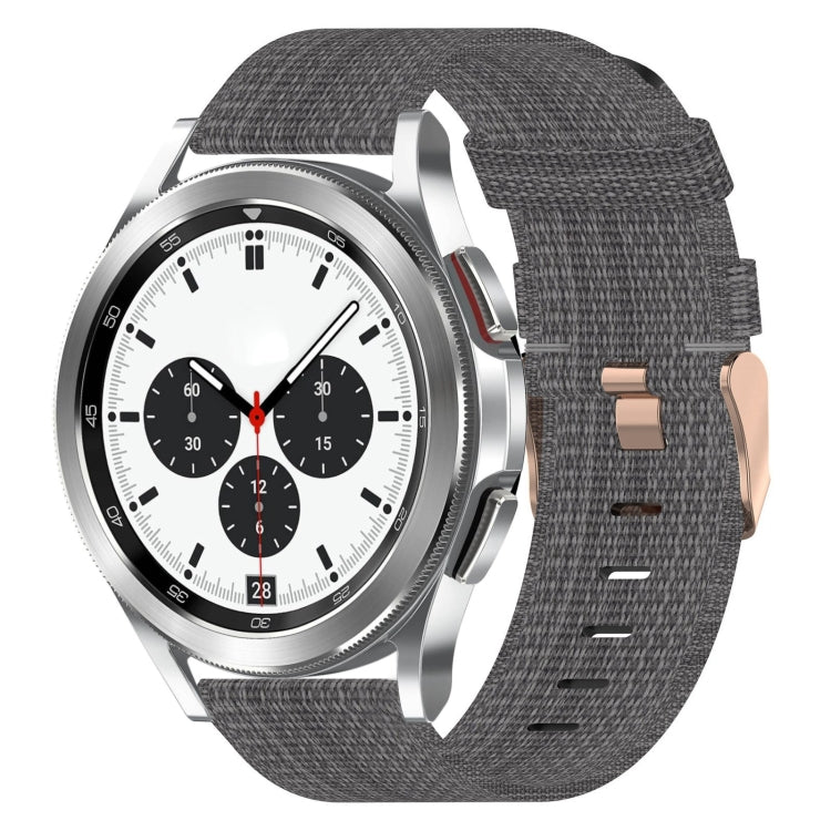 Bracelet de montre tissé en nylon de 20 mm, For Samsung Galaxy Watch5 40mm, For Samsung Galaxy Watch5 44mm, For Samsung Galaxy Watch5 Pro 45mm, For Samsung Galaxy Watch4 40mm, For Samsung Galaxy Watch4 44mm, For Samsung Galaxy Watch4 Classic 46mm      ...