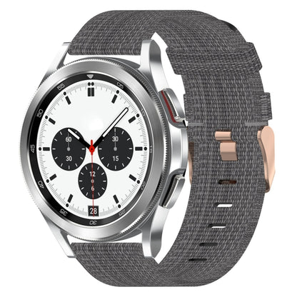 Bracelet de montre tissé en nylon de 20 mm, For Samsung Galaxy Watch5 40mm, For Samsung Galaxy Watch5 44mm, For Samsung Galaxy Watch5 Pro 45mm, For Samsung Galaxy Watch4 40mm, For Samsung Galaxy Watch4 44mm, For Samsung Galaxy Watch4 Classic 46mm      ...