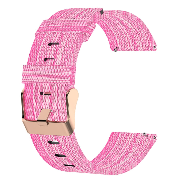 Bracelet de montre tissé en nylon de 20 mm, For Samsung Galaxy Watch Active 2