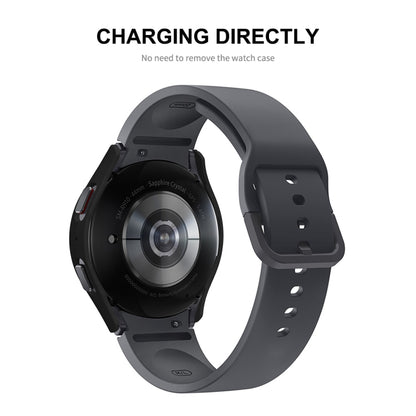 Pour Samsung Galaxy Watch5 44mm ENKAY Hat-Prince Cadre PC à couverture complète + étui en verre trempé 9H