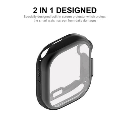 Coque ENKAY en TPU souple électrolytique avec film d'écran pour Apple Watch Ultra 49mm