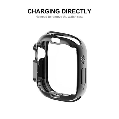 Coque ENKAY en TPU souple électrolytique avec film d'écran pour Apple Watch Ultra 49mm
