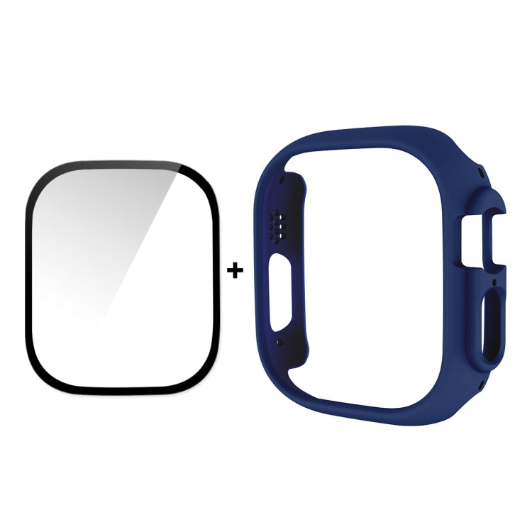 Pour Apple Watch Ultra 49mm ENKAY Boîtier PC 2 en 1 + Film en verre trempé 9H à couverture complète