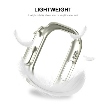 Pour Apple Watch Ultra 49mm ENKAY Boîtier PC 2 en 1 + Film en verre trempé 9H à couverture complète