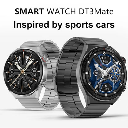 DT3 Mate Montre intelligente à écran couleur de 1,5 pouces, prend en charge la surveillance de la fréquence cardiaque / la surveillance de la pression artérielle