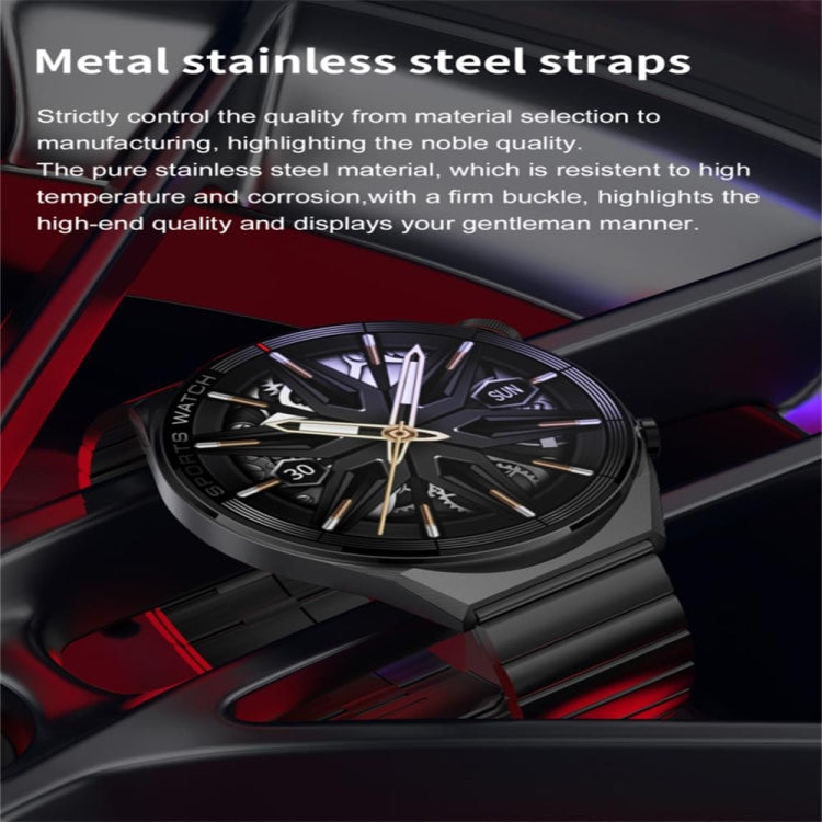 DT3 Mate Montre intelligente à écran couleur de 1,5 pouces, prend en charge la surveillance de la fréquence cardiaque / la surveillance de la pression artérielle