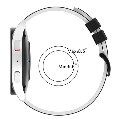 Bracelet de montre en silicone bicolore 22 mm, For Huawei Watch 3 Pro New
