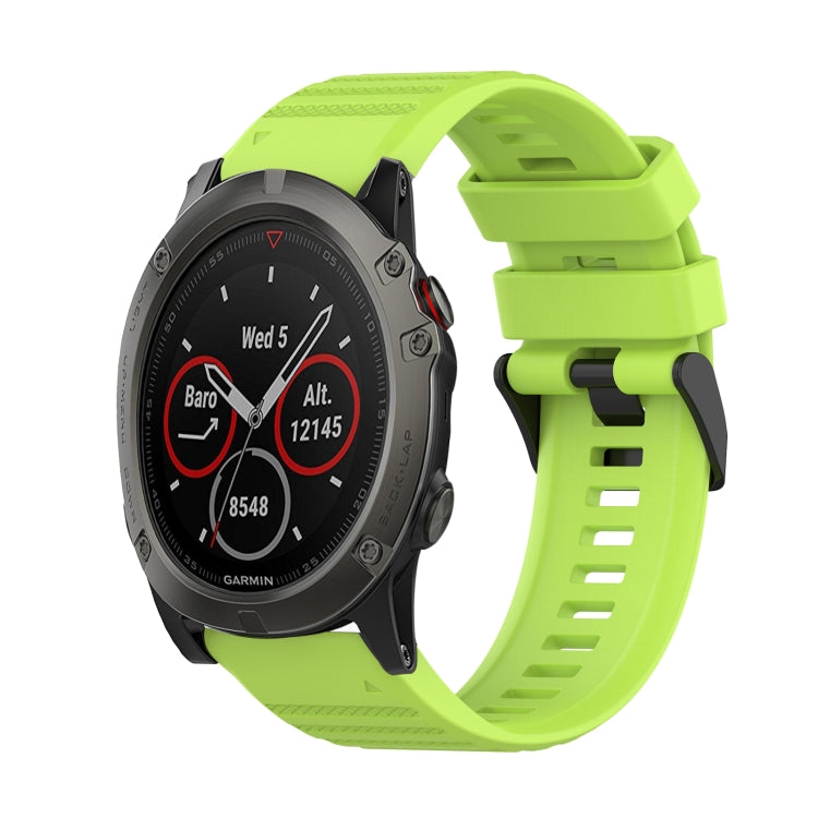 Bracelet de montre en silicone à texture horizontale de 26 mm avec outil de retrait, For Garmin Fenix 5X Sapphire, For Garmin Fenix 5X Plus, For Garmin Fenix 3, For Garmin Fenix 3 HR, For Garmin Fenix 3 Sapphire, For Garmin Descent MK 2                ...