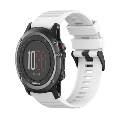 Bracelet de montre en silicone à texture horizontale de 26 mm avec outil de retrait, For Garmin Fenix 5X Sapphire, For Garmin Fenix 5X Plus, For Garmin Fenix 3, For Garmin Fenix 3 HR, For Garmin Fenix 3 Sapphire, For Garmin Descent MK 2                ...